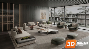 Sofa Minotti Skp Files 